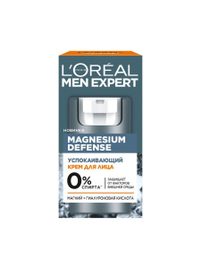 L'OREAL Men Expert Magnesium Defense Крем для лица Успокаивающий 50 мл