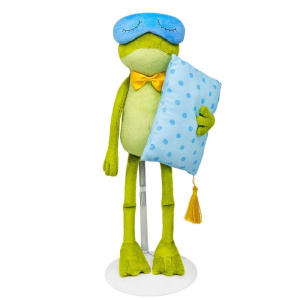 Лягушка Серж Кваковский с аксессуарами для сна Лягушка Серж Кваковский с аксессуарами для сна