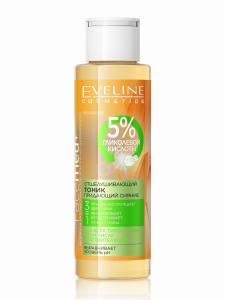 EVELINE Facemed+ Тоник отшел.прид.сияние с гликол.кислотой 3в1 110мл