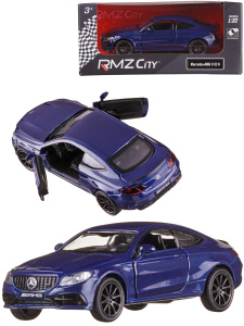 Машина металлическая RMZ City 1:32 Mercedes-Benz C63 AMG Coupe 2019 синий Машина металлическая RMZ City 1:32 Mercedes-Benz C63 AMG Coupe 2019 синий