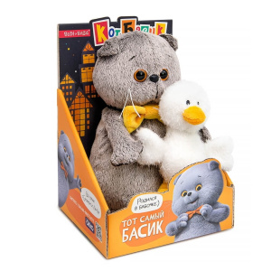 Кот Басик с Гусиком, "Мультсериал" 19 см Кот Басик с Гусиком, "Мультсериал" 19 см