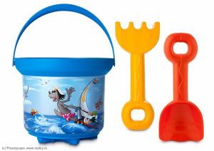 Набор песочный СОЮЗМУЛЬТФИЛЬМ 2 л Ну погоди (Морская прог)