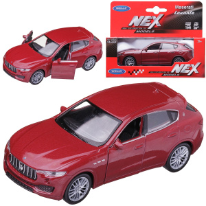 Машинка Welly 1:38 MASERATI LEVANTE красная Машинка Welly 1:38 MASERATI LEVANTE красная