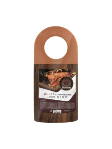 MARMITON Доска сервировочная, акация, 42*19*1,5 см, золото