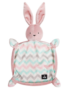 Комфортер Зайка Джон Пудра 45*24*7 см