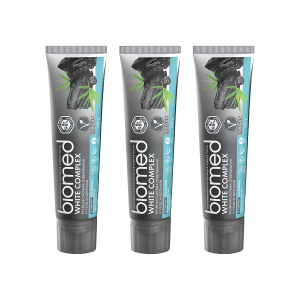 BIOMED Зубная паста Вайткомплекс 100г 3шт