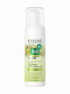 EVELINE Bio Organic Мягкая Пенка для умывания гипоаллергенная 150мл