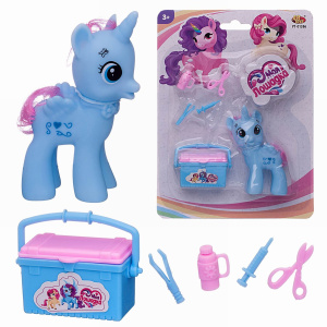 Игровой набор Abtoys Моя лошадка Пони-единорог голубая с чемоданчиком и медицинскими игровыми предметамиСИМВОЛ ГОДА 2026 Игровой набор Abtoys Моя лошадка Пони-единорог голубая с чемоданчиком и медицинскими игровыми предметамиСИМВОЛ ГОДА 2026