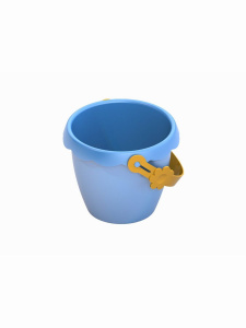 НОРДПЛАСТ Ведро Ромашка 12.5х12,5х10см синее