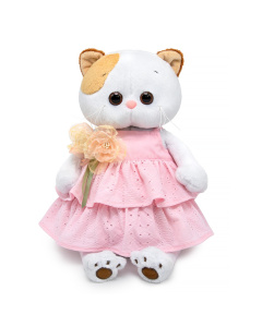 BUDI BASA Кошка Ли-Ли в сарафане с цветами 27см