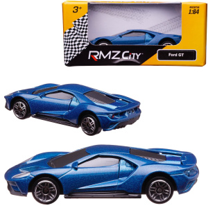 Машинка металлическая Uni-Fortune RMZ City 1:64 Ford GT 2019 (цвет синий) Машинка металлическая Uni-Fortune RMZ City 1:64 Ford GT 2019 (цвет синий)