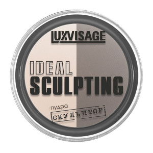 LUXVISAGE Пудра-скульптор Молочный шоколад тон 3 9г