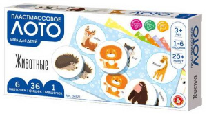 Настольная игра Десятое королевство Лото Животные