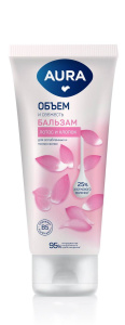 AURA Бальзам для волос Объем и свежесть туба/флиптоп 250мл