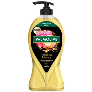 PALMOLIVE Гель для душа РОСКОШЬ МАСЕЛ с маслом Макадамии и экстрактом Пион 750мл