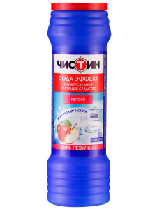 Чистин Сода эффект Универсальное чистящее средство Яблоко порошок 400 г