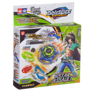 Настольная игра Junfa Волчок Battle blade Star Assault Camil с пусковым устройством,19х23х5 см