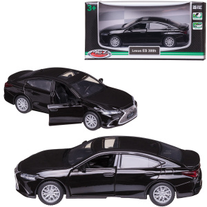 Машинка металлическая MSZ серия 1:43 Lexus ES300h, цвет чёрный, инерционный механизм, двери открываются Машинка металлическая MSZ серия 1:43 Lexus ES300h, цвет чёрный, инерционный механизм, двери открываются