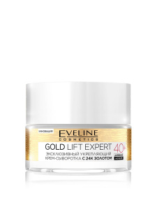 EVELINE GOLD LIFT EXPERT ЭКСКЛЮЗИВНЫЙ УКРЕПЛЯЮЩИЙ КРЕМ-СЫВОРОТКА С 24К ЗОЛОТОМ 40+ серии , 50мл