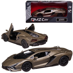 Машина металлическая RMZ City серия 1:32 Lamborghini Sian, инерционная, оливковый цвет Машина металлическая RMZ City серия 1:32 Lamborghini Sian, инерционная, оливковый цвет