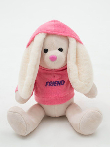 Мягкая игрушка Fixsitoysi Заяц " Фи-фи" 25 см по спине без лап