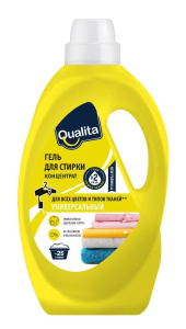 QUALITA Гель для стирки УНИВЕРСАЛЬНЫЙ флакон 1000мл