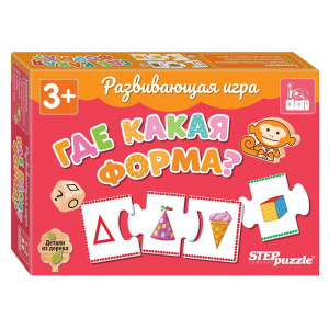 Развивающая игра Где какая форма?