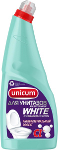 Гель для чистки унитазов UNICUM с Гипохлоритом 750 мл
