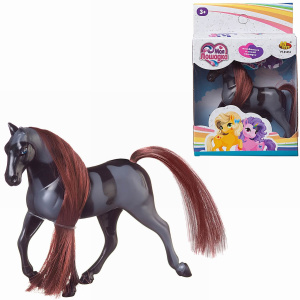 Фигурка Abtoys Лошадка серо-чернаяСИМВОЛ ГОДА 2026 Фигурка Abtoys Лошадка серо-чернаяСИМВОЛ ГОДА 2026