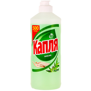 Жидкость для мытья посуды Капля Бальзам Алоэ вера 500г