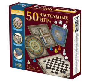 Настольная игра Десятое королевство 50 настольных игр