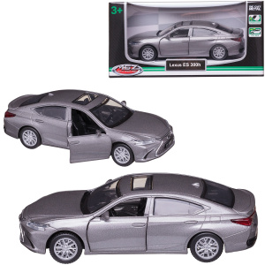 Машинка металлическая MSZ серия 1:43 Lexus ES300h, цвет серебряный, инерционный механизм, двери открываются Машинка металлическая MSZ серия 1:43 Lexus ES300h, цвет серебряный, инерционный механизм, двери открываются