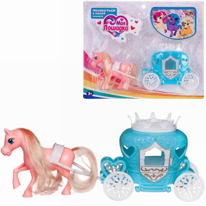 Игровой набор ABtoys Моя лошадка Лошадка розовая и бирюзовая каретаСИМВОЛ ГОДА 2026 Игровой набор ABtoys Моя лошадка Лошадка розовая и бирюзовая каретаСИМВОЛ ГОДА 2026