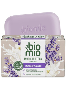 BioMio Крем-мыло для тела с маслом лаванды 140 г