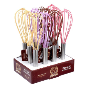Венчик кулинарный силиконовый, 25,5 см, в дисплее, цвет в ассортименте MARMITON
