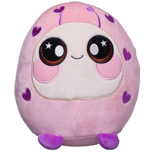 Мягкая игрушка Squeezamals (Скуизамалс) Божья коровка 20 см