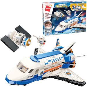 Конструктор Qman серия MineCity Космический шаттл "Звездочет", 532 детали