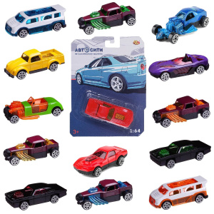 Машинка Abtoys Автосити металлическая без механизмов 1:64 в ассортименте Машинка Abtoys Автосити металлическая без механизмов 1:64 в ассортименте