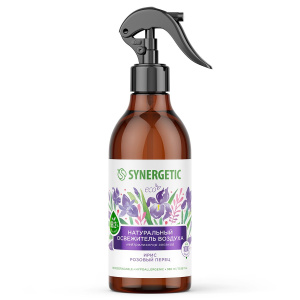 SYNERGETIC Натуральный освежитель воздуха "Ирис и розовый перец", 380мл
