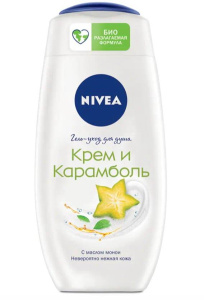NIVEA Гель-уход для душа Крем карамболь 250мл
