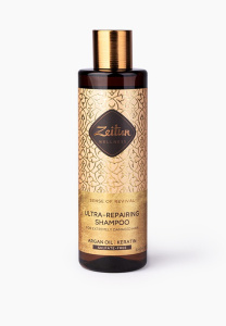 ZEITUN Wellness Sence of revival/Ритуал восстановления Шампунь для поврежденных волос c аргановым маслом и кератином 250мл