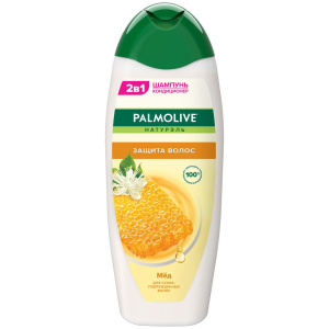 PALMOLIVE Шампунь кондиционер 2 в 1 Защита волос Мёд 450мл