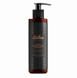 ZEITUN Men's Collection Шампунь для волос и бороды укрепляющий с имбирем и черным тмином 250мл