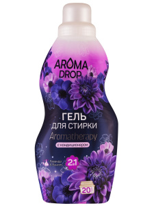 AROMA DROP Гель для стирки+кондиционер Aromatherapy Лаванда и ваниль 1000 г
