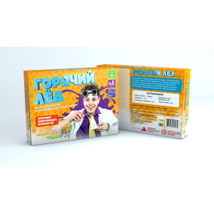 Набор для опытов и экспериментов Юный Химик Горячий лед Набор для опытов и экспериментов Юный Химик Горячий лед