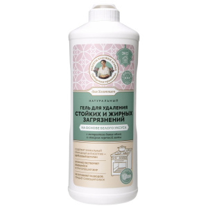 РБА Сибирская Травница Для Хозяюшек Гель для удаления стойких/жирных загрязнений "Натуральный" белый уксус,500мл