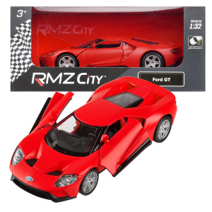 Машина металлическая RMZ City серия 1:32 Ford GT 2019, инерционный механизм, красный матовый цвет, двери открываются. Машина металлическая RMZ City серия 1:32 Ford GT 2019, инерционный механизм, красный матовый цвет, двери открываются.