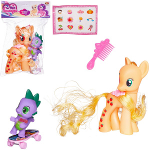 Игровой набор Abtoys Моя лошадка Пони желтая с сиреневым малышом дракончикомСИМВОЛ ГОДА 2026 Игровой набор Abtoys Моя лошадка Пони желтая с сиреневым малышом дракончикомСИМВОЛ ГОДА 2026