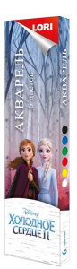 Акварель Disney "Холодное сердце-2" 6 цветов