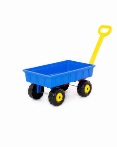 ПОЛЕСЬЕ Тележка Дачная 60х29,7х55,5см синяя